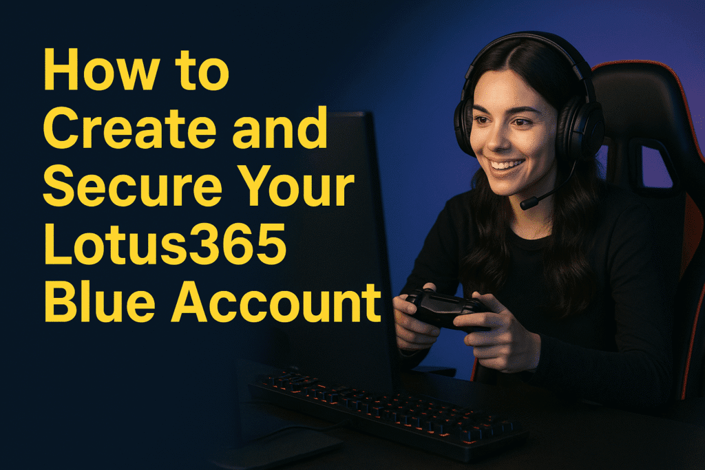 How to Create and Secure Your Lotus365 Blue Account in 2025