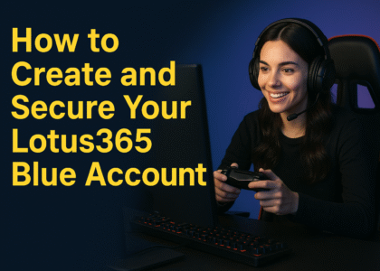 How to Create and Secure Your Lotus365 Blue Account in 2025