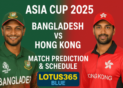 Bangladesh vs Hong Kong – Lotus365 Blue
