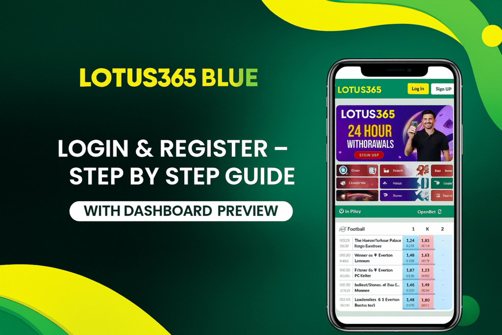 Lotus365 Blue Login & Register