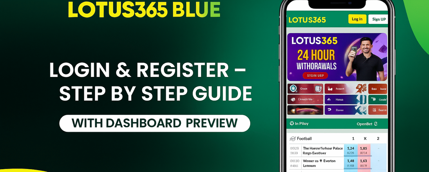 Lotus365 Blue Login & Register
