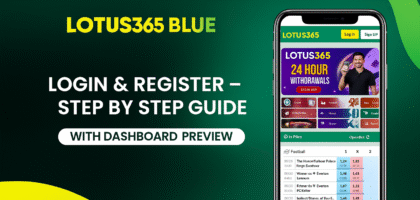 Lotus365 Blue Login & Register