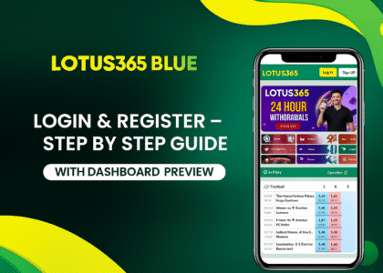 Lotus365 Blue Login & Register