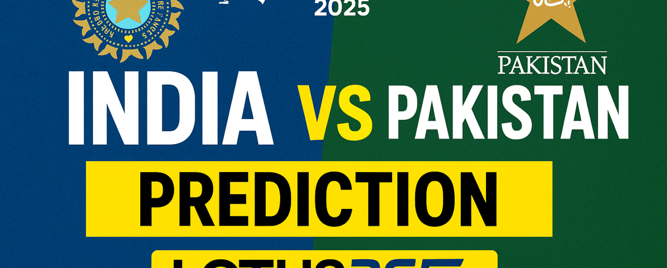 India vs Pakistan Asia Cup 2025 Prediction | Lotus365 Blue
