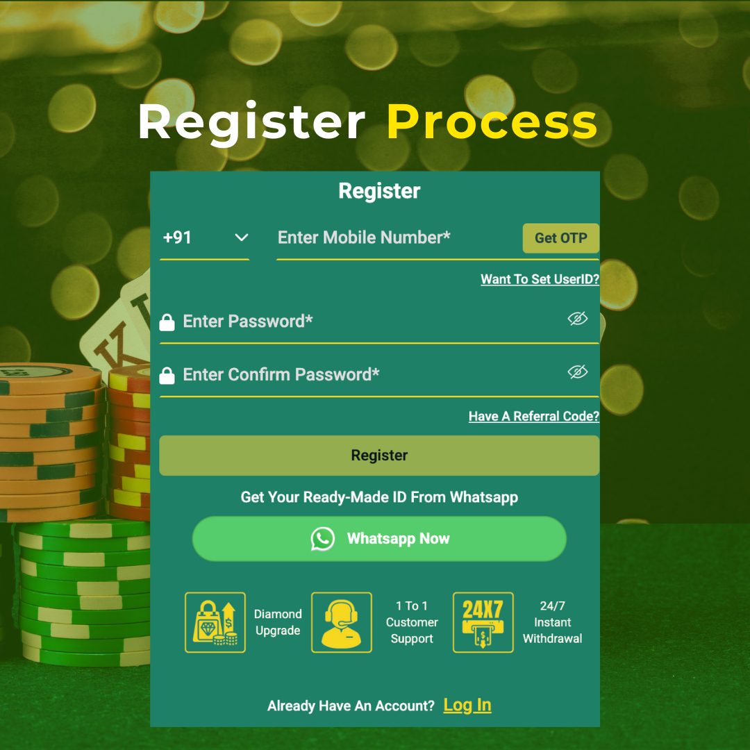 Lotus365 Register Tutorial