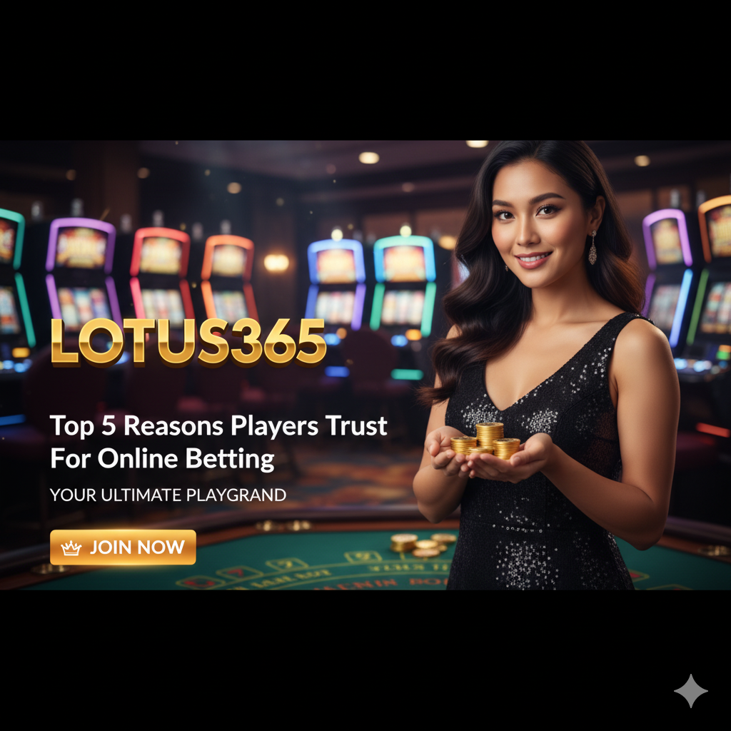 Discover why countless players choose Lotus365 for their online betting needs. Explore the top 5 reasons, from security to user experience, that build trust in Lotus365.