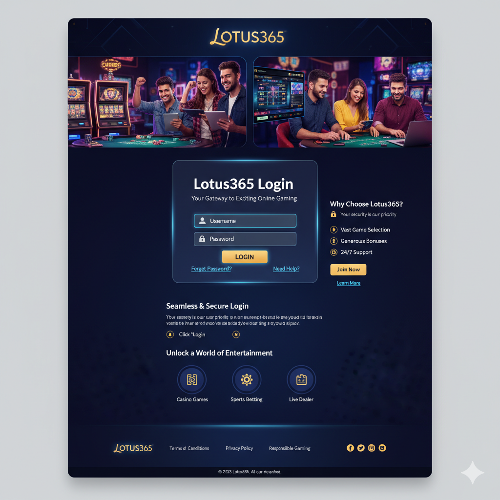 Lotus365 login