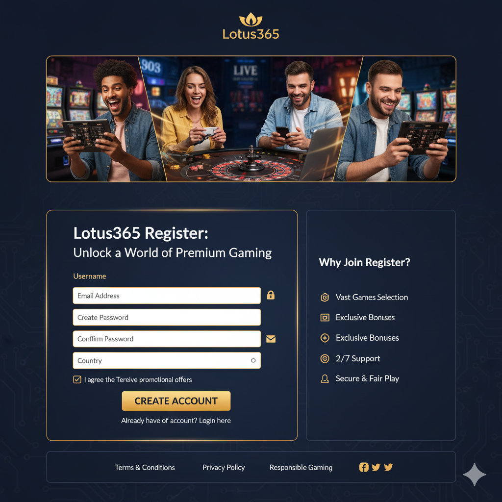 Lotus365 register