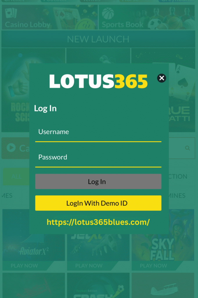Lotus365 Login