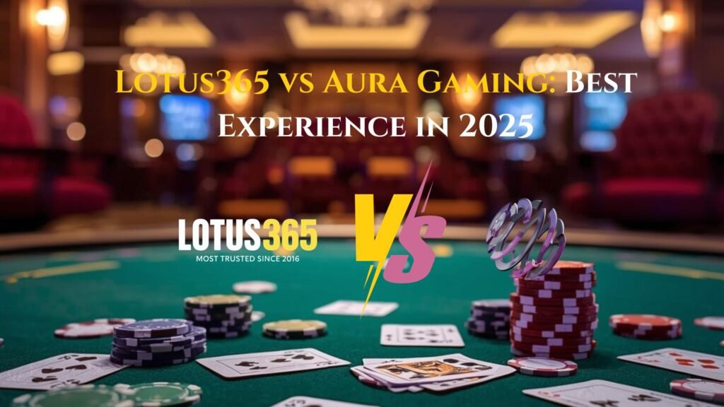 Lotus365 vs Aura Gaming: Best Experience in 2025