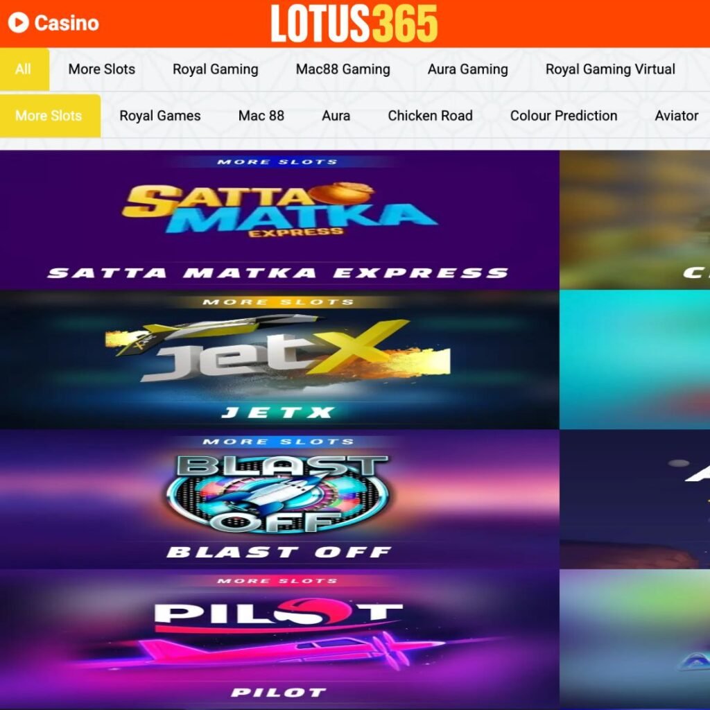 LOTUS365 CASINO ID