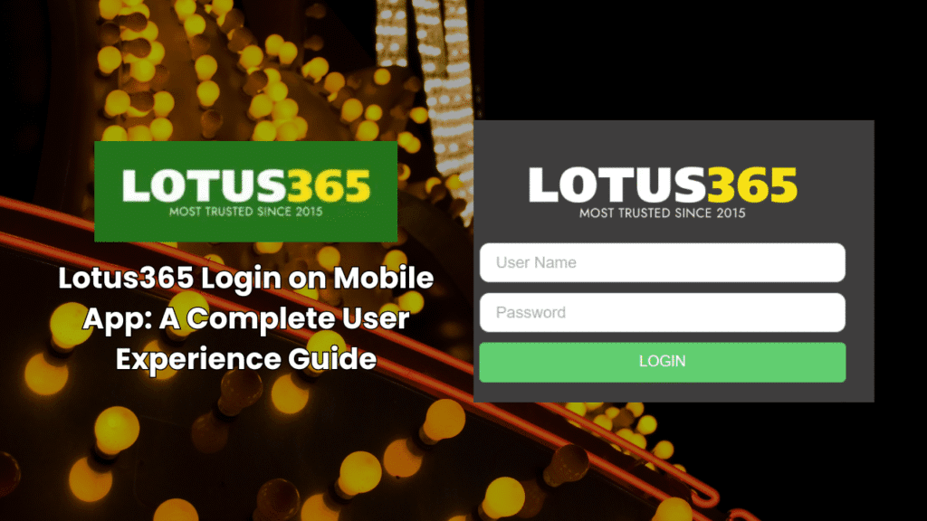 Lotus365 Login