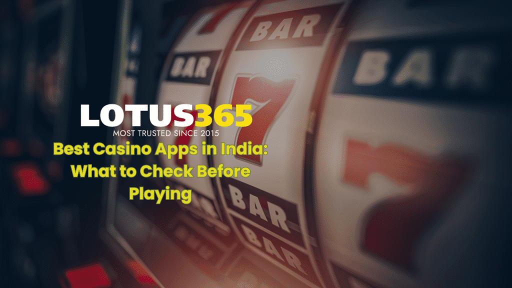 best casino app India | Lotus365