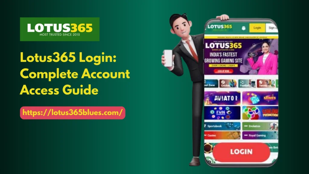 Lotus365 Login: Complete Account Access Guide